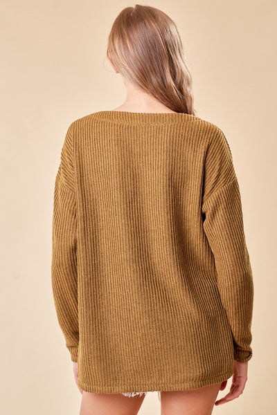 Bella V Boutique Olive Sweaters