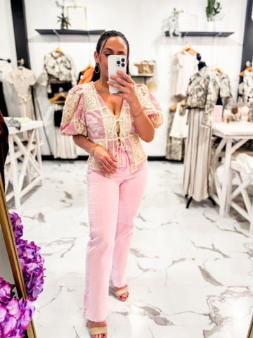 Best Stretchy Cropped Wide Leg Jeans