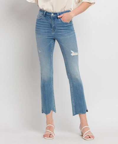 Word On The Streets Flare Jeans (Medium Wash)