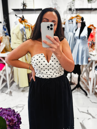 Sweet Talk & Polkda Dots (Off White)