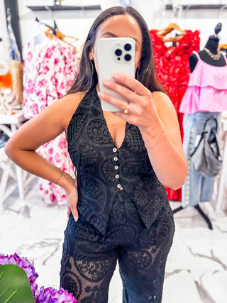 Too Much Fun Embroidery Set (Black)