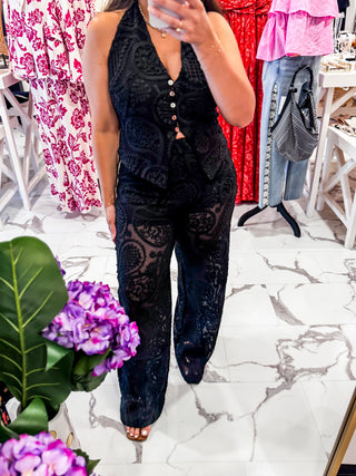 Too Much Fun Embroidery Set (Black)