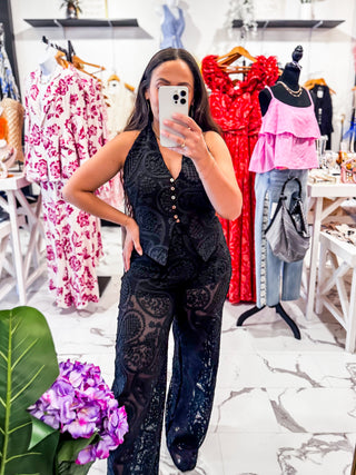 Too Much Fun Embroidery Set (Black)