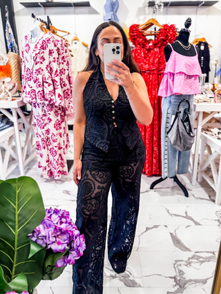 Too Much Fun Embroidery Set (Black)