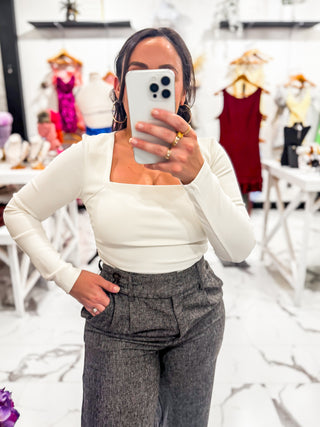 Perfectly Put Together Top (Cream)