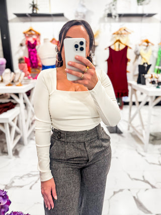 Perfectly Put Together Top (Cream)