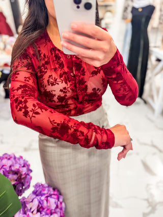 Holiday Skirt Outfit