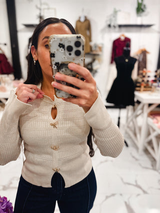 Softer Love Ribbed Sweater (Ivory)