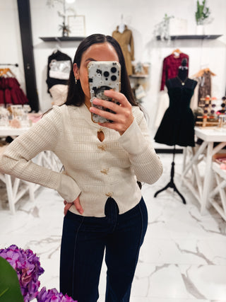 Softer Love Ribbed Sweater (Ivory)