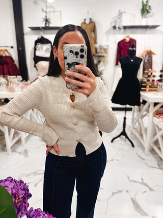 Softer Love Ribbed Sweater (Ivory)