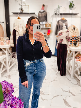 Zero Effort Raw Hem Jeans (Medium Wash)