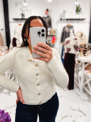 Wear It Everywhere Cardigan (Cream)