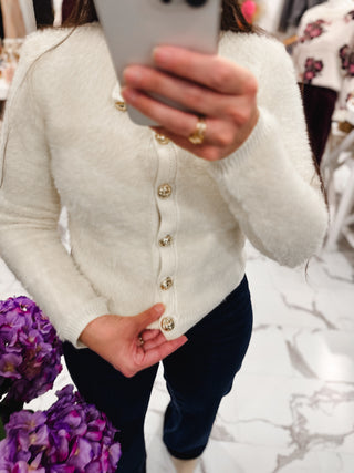 Wear It Everywhere Cardigan (Cream)