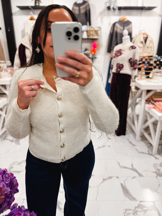 Wear It Everywhere Cardigan (Cream)