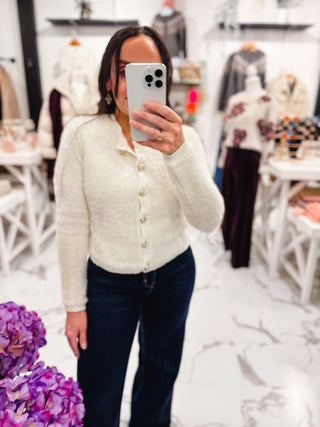 Wear It Everywhere Cardigan (Cream)