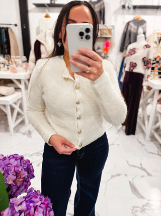 Wear It Everywhere Cardigan (Cream)