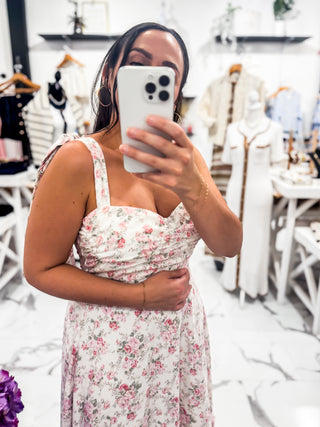 Sweet Victory Sweetheart Dress (Pink)