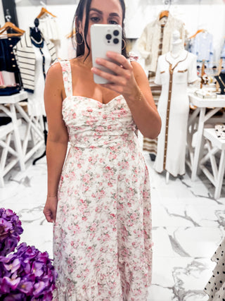 Sweet Victory Sweetheart Dress (Pink)