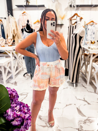 Send Me a Postcard Shorts (Multi)