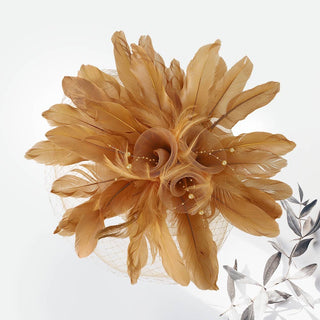 Turf Terrace Fascinator (Copper)