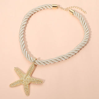 Oceania Rope Necklace (White)