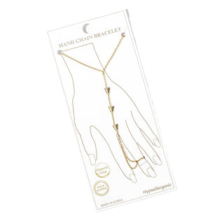 Adelina Butterfly Hand Chain Bracelet