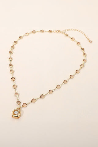 Betty Stone Necklace (Gold)