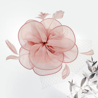 Triple Crown Fascinator (Blush)