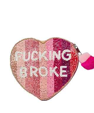 Feeling Broke Coin Purse (Pink)
