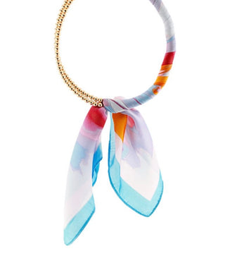 Beth Scarf Collard Necklace