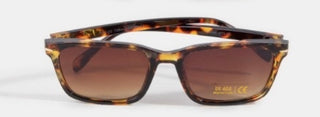 Solana Metallic Square Sunglasses