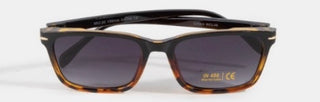 Solana Metallic Square Sunglasses