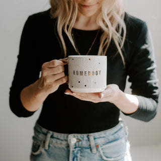 Homebody Honeycomb Coffee Mug