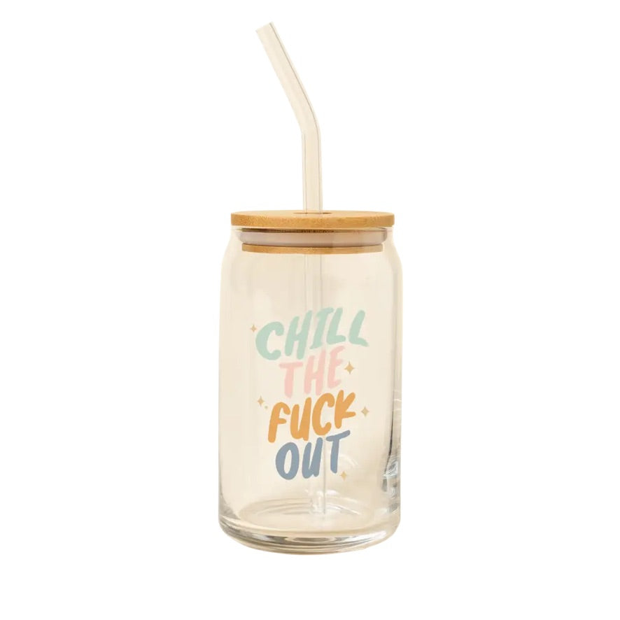 Chill Out Glass Cup