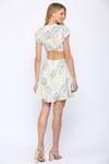 Clear Skies Tropical Dress (Green)