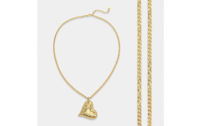 You Have My Heart Necklace (Gold)
